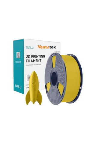 Sunlu Sarı High Speed Pla Filament - 1.75mm - 1 Kg Sarı