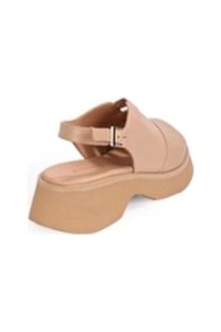 Albini A-24y101370 Kadın Deri Sandalet Ten