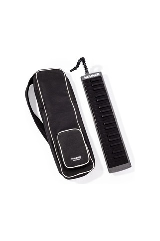 Hohner C944514 Airboard 37 Tuş Carbon Print Wl Melodika Siyah