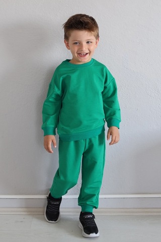 Babywom Basic Mevsimlik Eşofman Takımı- Yeşil