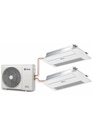 Rota Rotam2-18OD 9 +9 İç 18000 Btu Dış Multi Tek Yön Kaset Klima Rota Rotam2-18OD 9 +9 İç 18000 Btu Dış Multi Tek Yön Kaset Klima