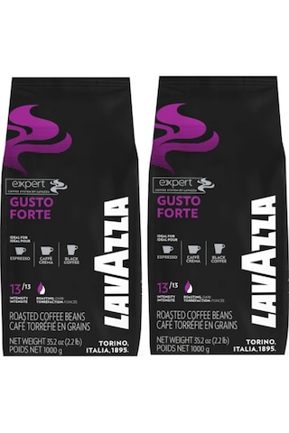 Lavazza Expert Gusto Forte Çekirdek Kahve 2 x 1 KG