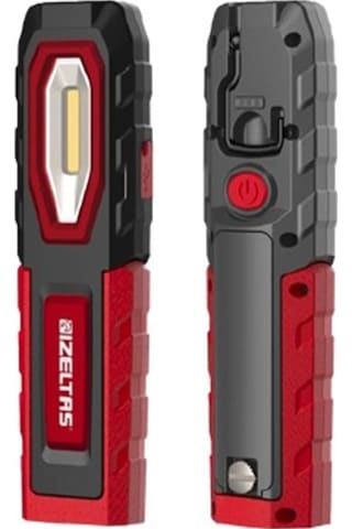 İzeltaş 14000005386 400 Lm Cob Led Çalışma Lambası 180 Ayarlanabilir Siyah - Kırmızı