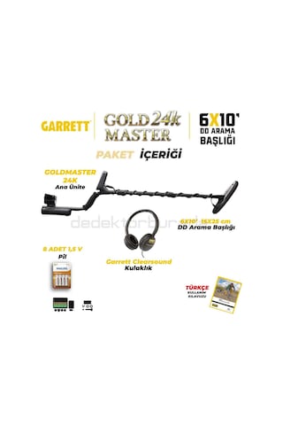 Garrett Goldmaster 24k Altın Dedektörü