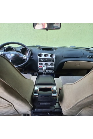 Alfa Romeo 156 Uyumlu Lüx Kolçak Kol Dayama -Sürgülü Kolçak Kol