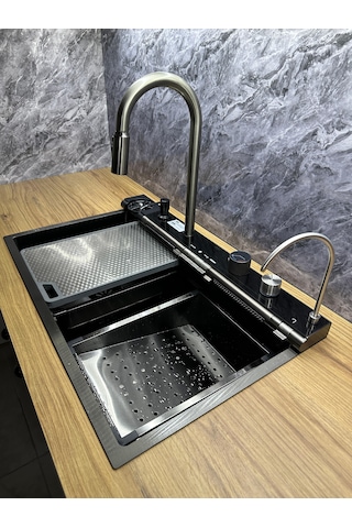 Yby YBY-0003 Honeycomb Premium Teknolojik Akıllı Dijital Eviye Seti