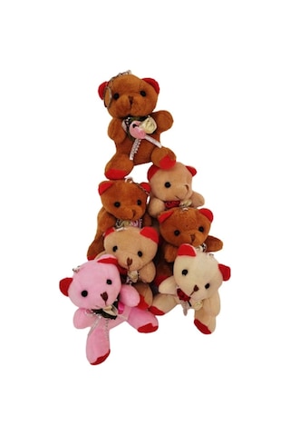 Sevimli Ayıcık Anahtarlık Çok Renkli