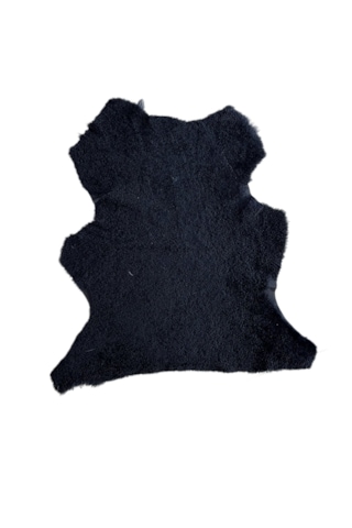 Gerçek Kuzu Postu Kısa Tüylü - 50 X 40 Cm Lacivert