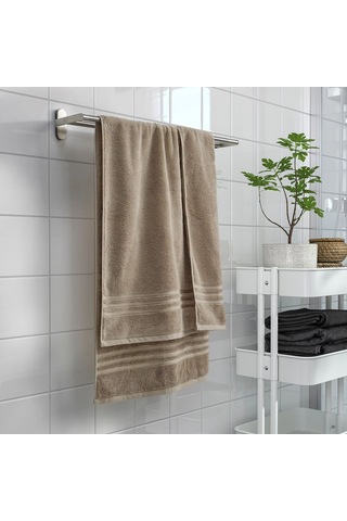 Ikea Brokglım Banyo Havlusu 70 X 140 Cm Koyu Bej