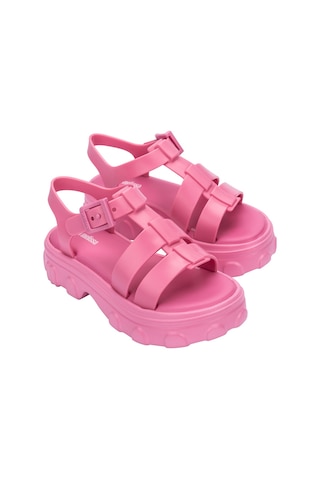Mini Melissa Ella Infantil Preto Kız Çocuk Sandalet Pembe 36442