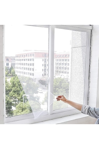 Orret Home Tül Pencere Sinekliği,cırtlı Cam Ve Pimapen İçin Böcek Ve Sinek Engelleyici Tül Sineklik 70x125 Cm