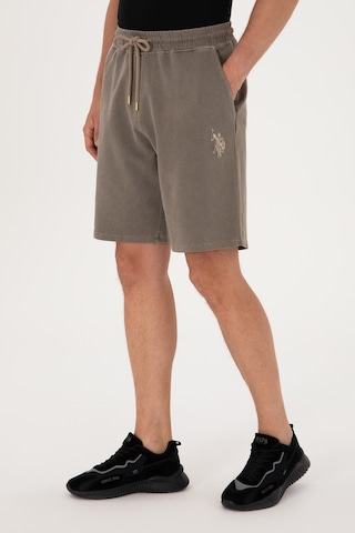 U.s. Polo Assn. Erkek Vizon Şort Örme 50298037-vr052 Vizon
