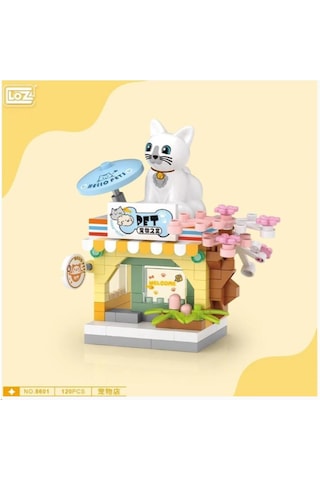 Loz 8601 Mikro Blok Çanta Pet Shop