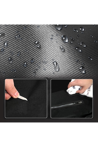 Lenyes Lb521 Martin Serisi Su Geçirmez Aşınmaya Ve Çizilmeye Dayanıklı Aksesuar Çantası Siyah