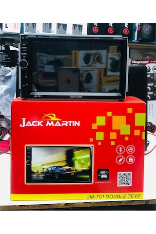 Jameson Jack Martin Jm-701 Double Oto Teyp + Geri Görüş Kamerası