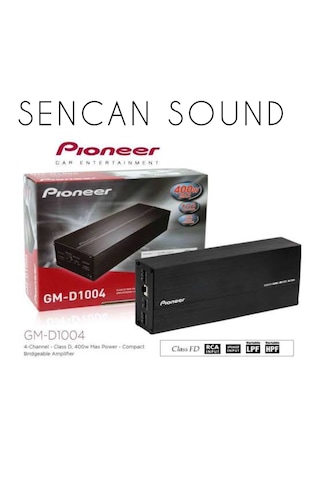 Pioneer Gm-d1004 Teyp Arkası Mini Anfi