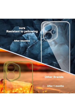 Honor 400 Kılıf Kamera Çıkıntılı Korumalı Yumuşak Şeffaf Silikon