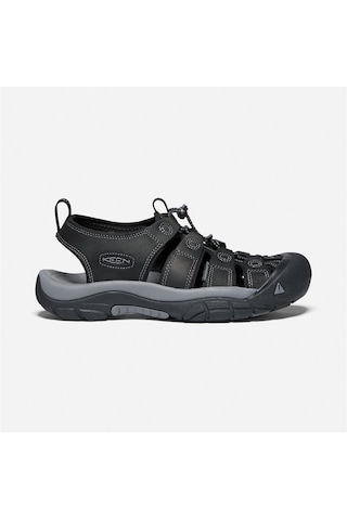 Keen Newport Erkek Sandalet Black/Steel Grey Çok Renkli