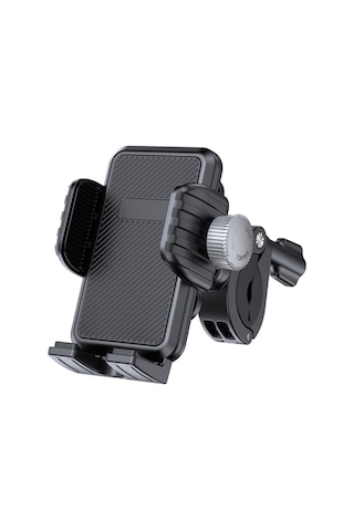 Bisiklet Motosiklet Şok Emme Cep Telefonu Tutucu Yerçekimi Navigasyon Dağı Siyah Siyah