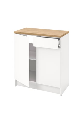 Ikea Beyaz Dayanıklı Mutfak Dolabı 120 Cm