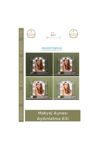 Makyajlambası 10 Adet G5 Modern Küresel Ampul Dimmer Dokunmatik 12v Şık Makyaj Aynası Aydınlatma Ki Çok Renkli