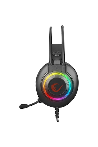 Rampage RM-K27 X-Jammer 3.5 MM 7 Renk Ledli Kablolu Kulak Üstü Oyuncu Kulaklığı