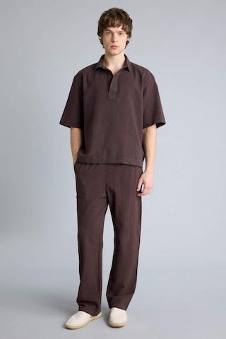 Defacto %100 Pamuk Boxy Fit Gömlek F8622ax26spbn192 Kahve-bn192