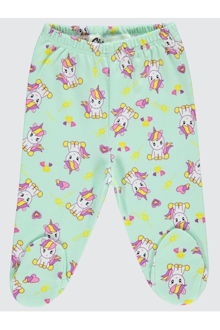 Civil Baby Kız Bebek Patikli Tek Alt 0-6 Ay Mint Mint