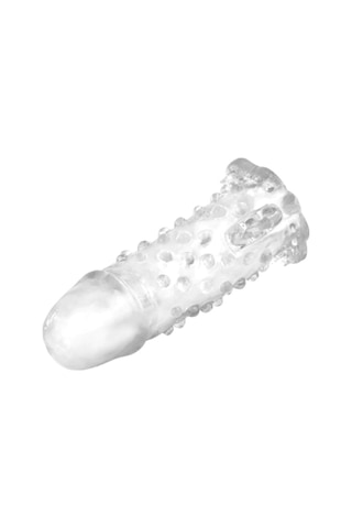 Hızlı Express Baile Enlarge Sleeve 14 Cm Tırtıklı Süper Kalite Penis Kılıfı Dildo