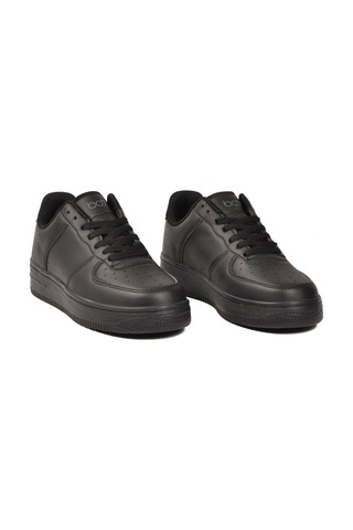 Ayakmod Siyah Bağcıklı Unisex Spor Ayakkabı 042 G