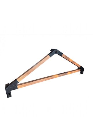 Ahşap Pergola-kamelya Çatılı Set Siyah