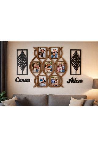 Resim Çerçevesi Şık Ve Modern 7li Resim İçi 10 15 Tamamı 68 Cmdir No 30042