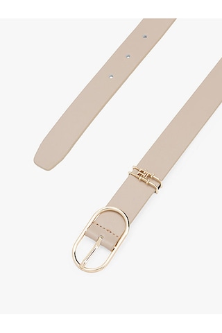 Tommy Hilfiger Kadın Kemer Aw0aw17494acı Beige