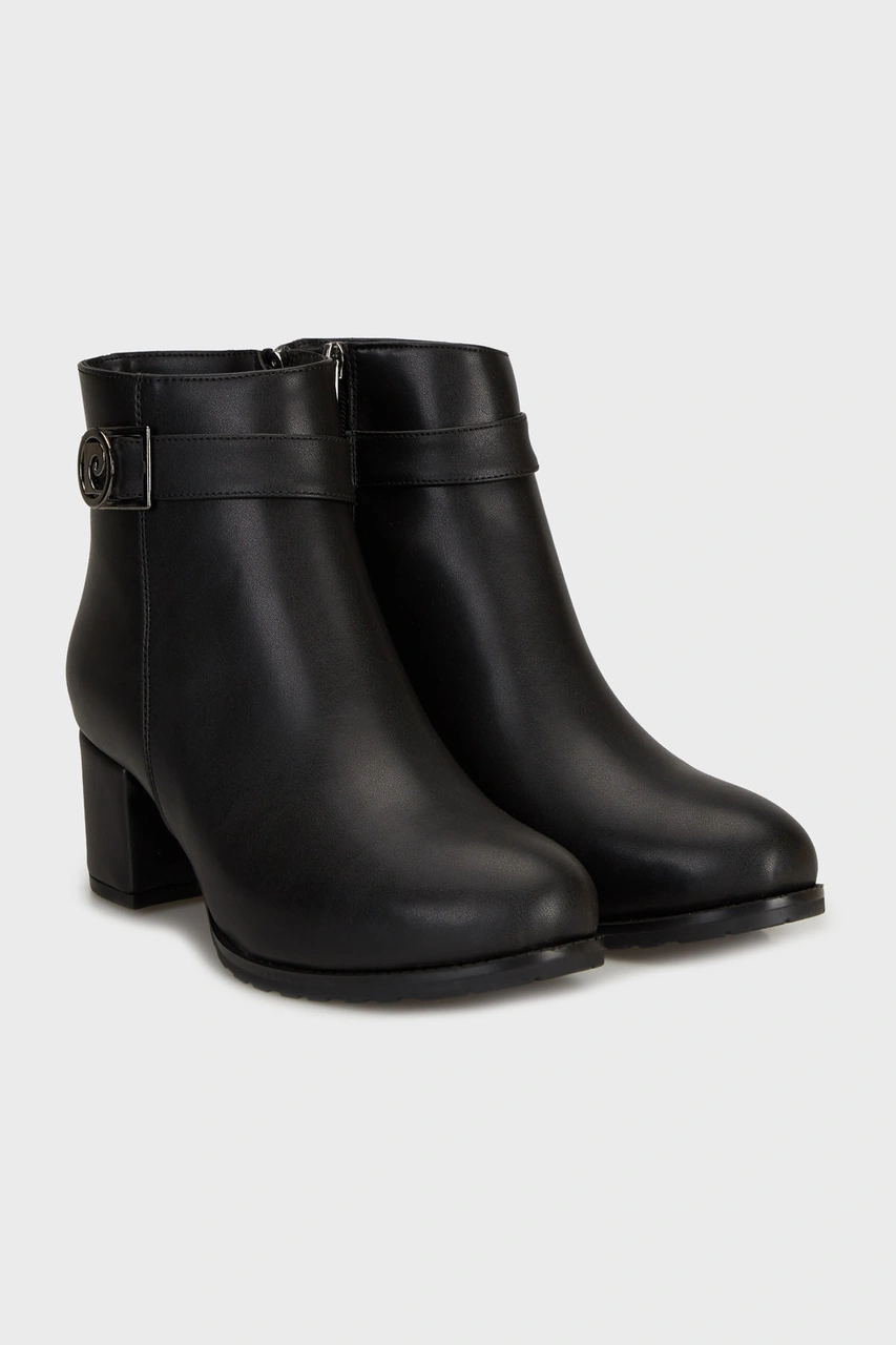 Pierre Cardin Bayan Bot Pc55114 Siyah Cilt Sıyah Cılt