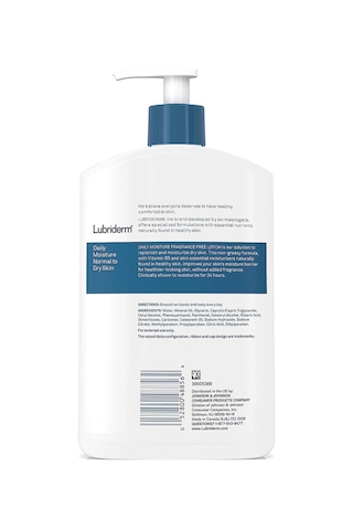 Lubriderm Günlük Nemlendirici El ve Vücut Losyonu 473 ML
