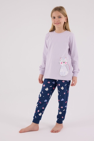 Rolypoly Kız Çocuk Mor Pijama Takımı Rp3697-c-v1 Mor