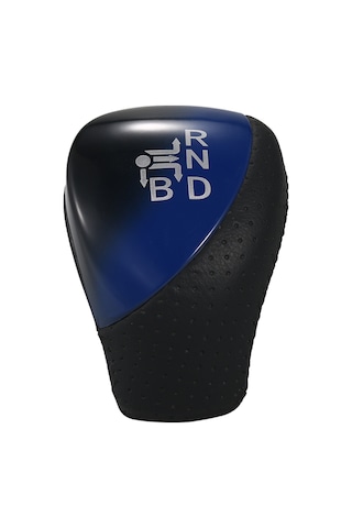 Symbee Toyota Prius 2009-2014 İçin Deri Ve Plastik Vites Topu - 8.5x6.2cm Çok Renkli Vites Kolu Uyumlu Parça Çok Renkli