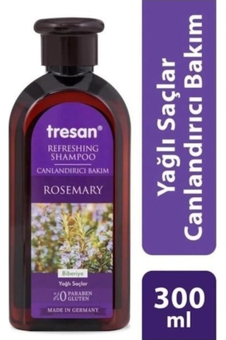 Tresan Biberiye Canlandırıcı Bakım Şampuanı 300 ML