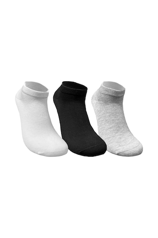 Skadi Mons Ankle 3 Pack Unisex Çorap 1605030123-901 Siyah