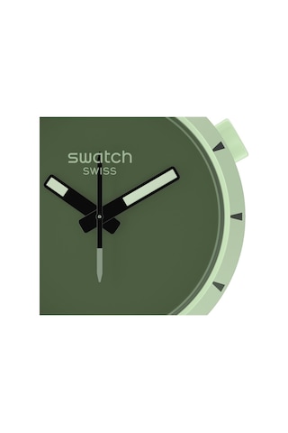 Swatch Sb03g100 Bıg Bold Bıoceramıc Forest Kadın/erkek Kol Saati Metal