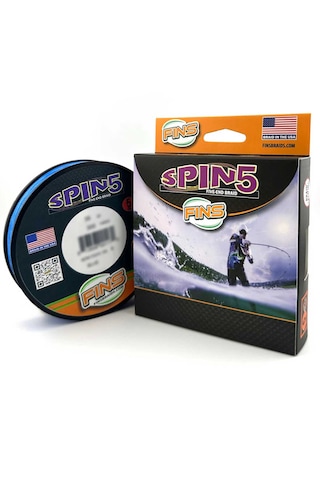 Fins Spin 137 Metre Örgü Misina Mavi 0.15mm