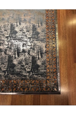 Hoom Rugs Deri Halı 03 M.bronze Dekoratif Deri Halı