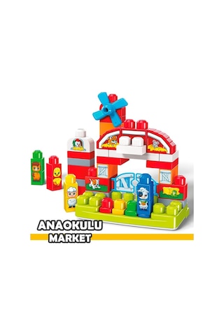 Fisher Price Mega Bloks Müzikli Çiftik Oyun Seti 1+ Yaş Ses  Gct50