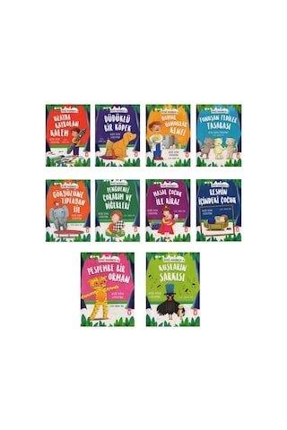 Öykü Makinesi Seti-10 Kitap Takım - Nehir Aydın Gökduman - Timaş Çocuk