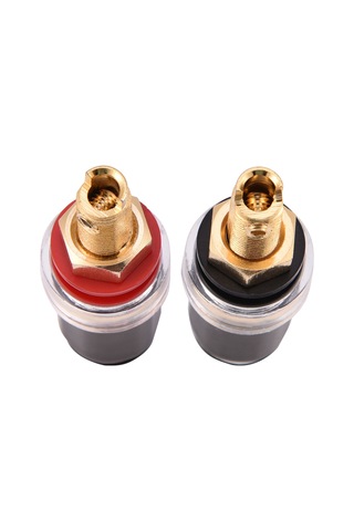 Lemestar Hoparlör İçin Bakır Terminol, Kaynaklama Olmadan Uyumlu, 4mm Muz Şarjı Ve Tel Bağlantısı, Vida İle Sabitlenir