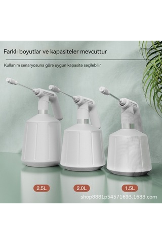 Airron Eternal Luck 2 L ev Tipi Elektrikli Sulama Püskürtücü beyaz 001