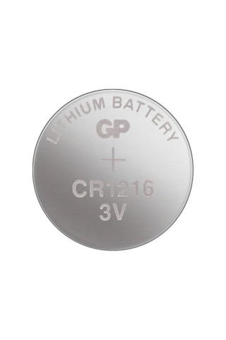 GP CR1216 3V Lityum Kartela Düğme Pil 5'li