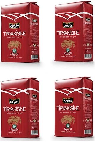Ofçay Tiryakisine Çay 1000 Gr X 4 Adet