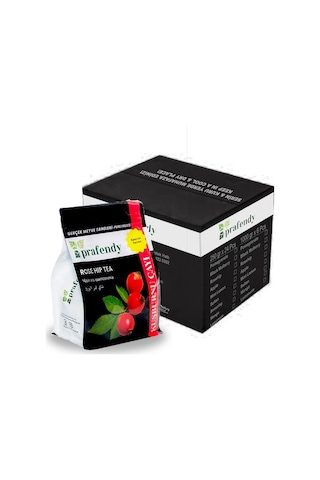 Prafendy Toptan Kuşburnu Çayı Gerçek Meyve Taneli 6 x 1 KG