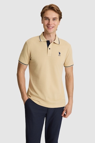 U.S. Polo Assn. U.s. Polo Assn. Erkek Bej Tişört Basic 50326975-vr011